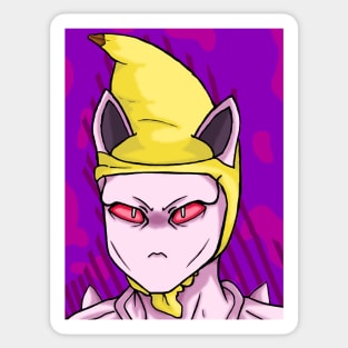 KQ Banana Hood Sticker